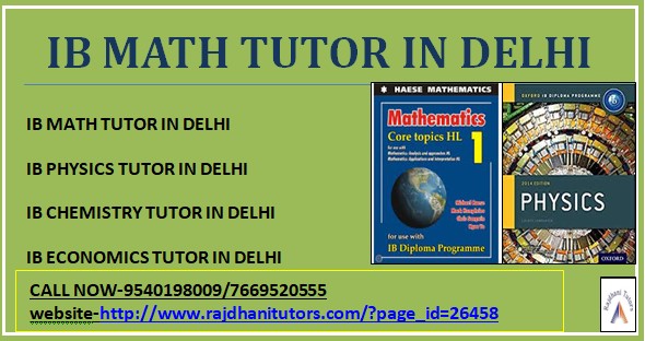 ib math tutors in delhi
