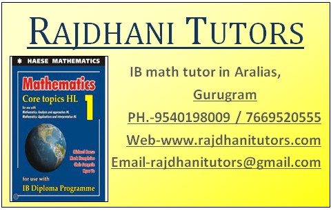 IB MATH TUTOR IN ARALIAS