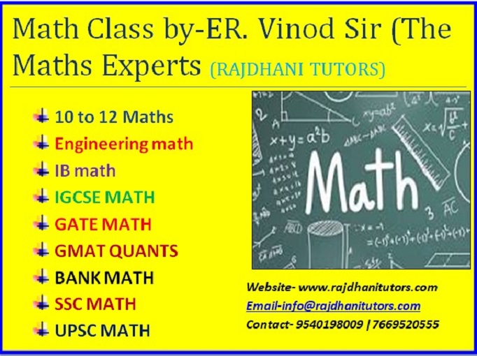Jee Advanced Maths Tutor in Kirti Nagar