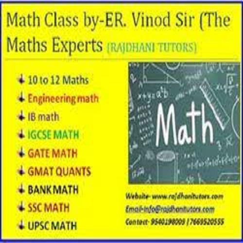 IGCSE MATHS TUTOR IN DELHI