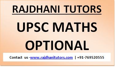 UPSC Math Tutor in Delhi