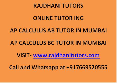 ap calculus ab tutor in mumbai