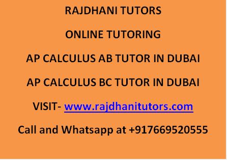 ap calculus ab tutor in dubai