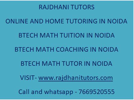 btech math tuition in noida