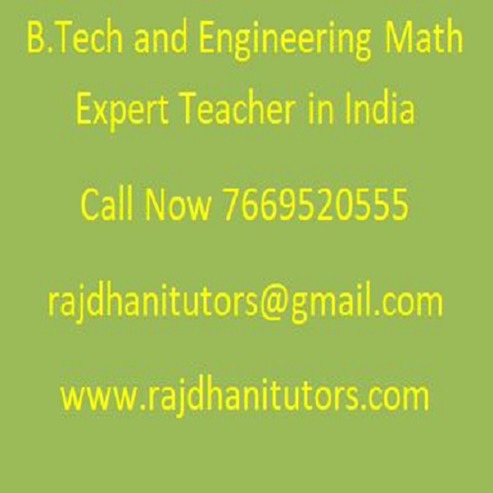 Engineering math tutor in Rajouri Garden