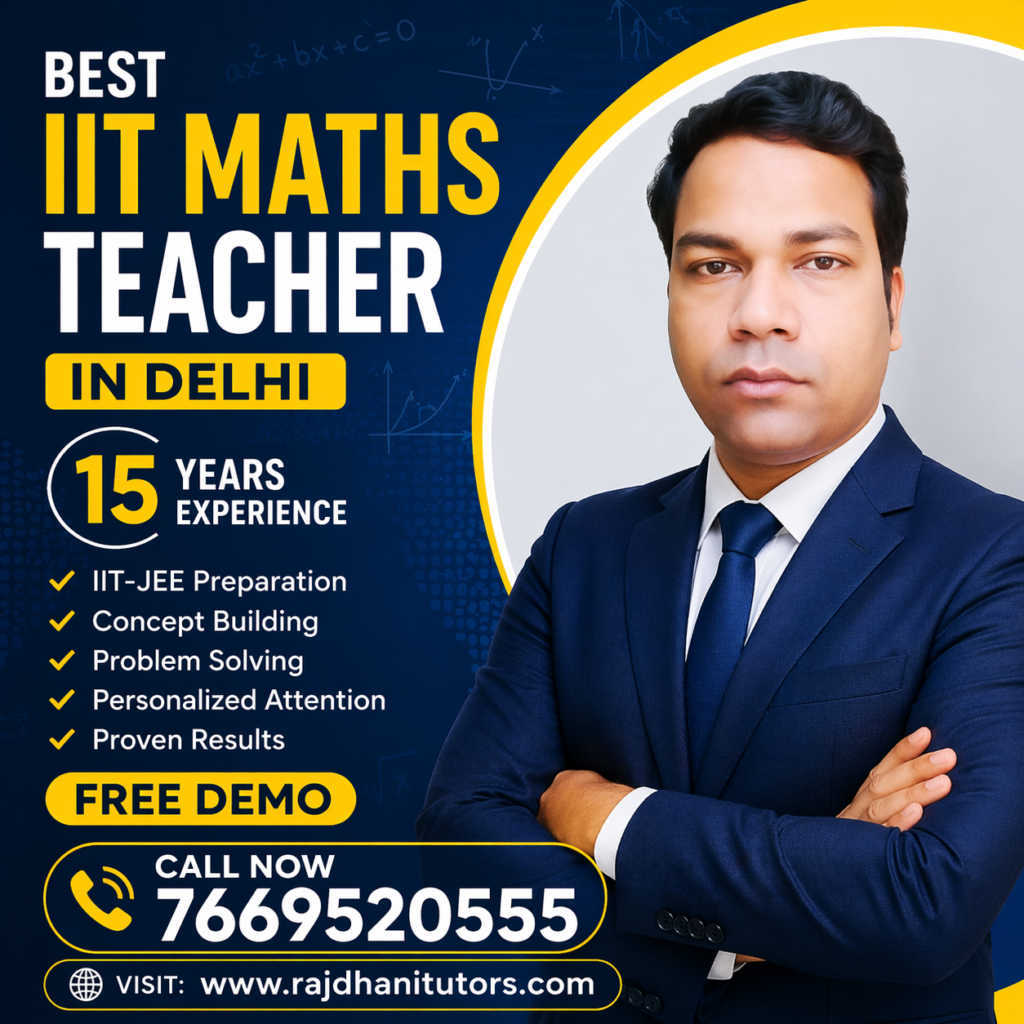 iit maths tutor in rohini